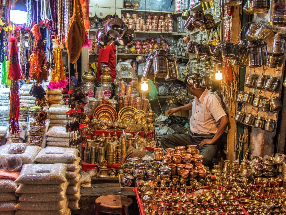 Il mercato di Rishikesh